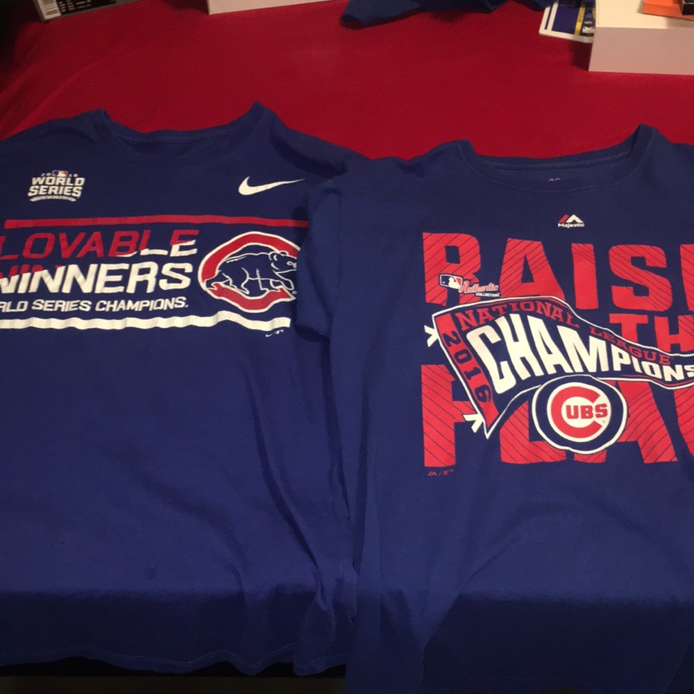 Cubs 2016 Champions bundle of Shirts